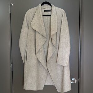 Zara Grey Coat Size S